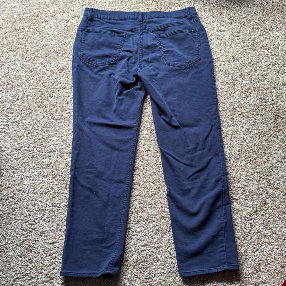 (4/$10) Banana Republic Navy Chino Pants - Picture 5 of 7